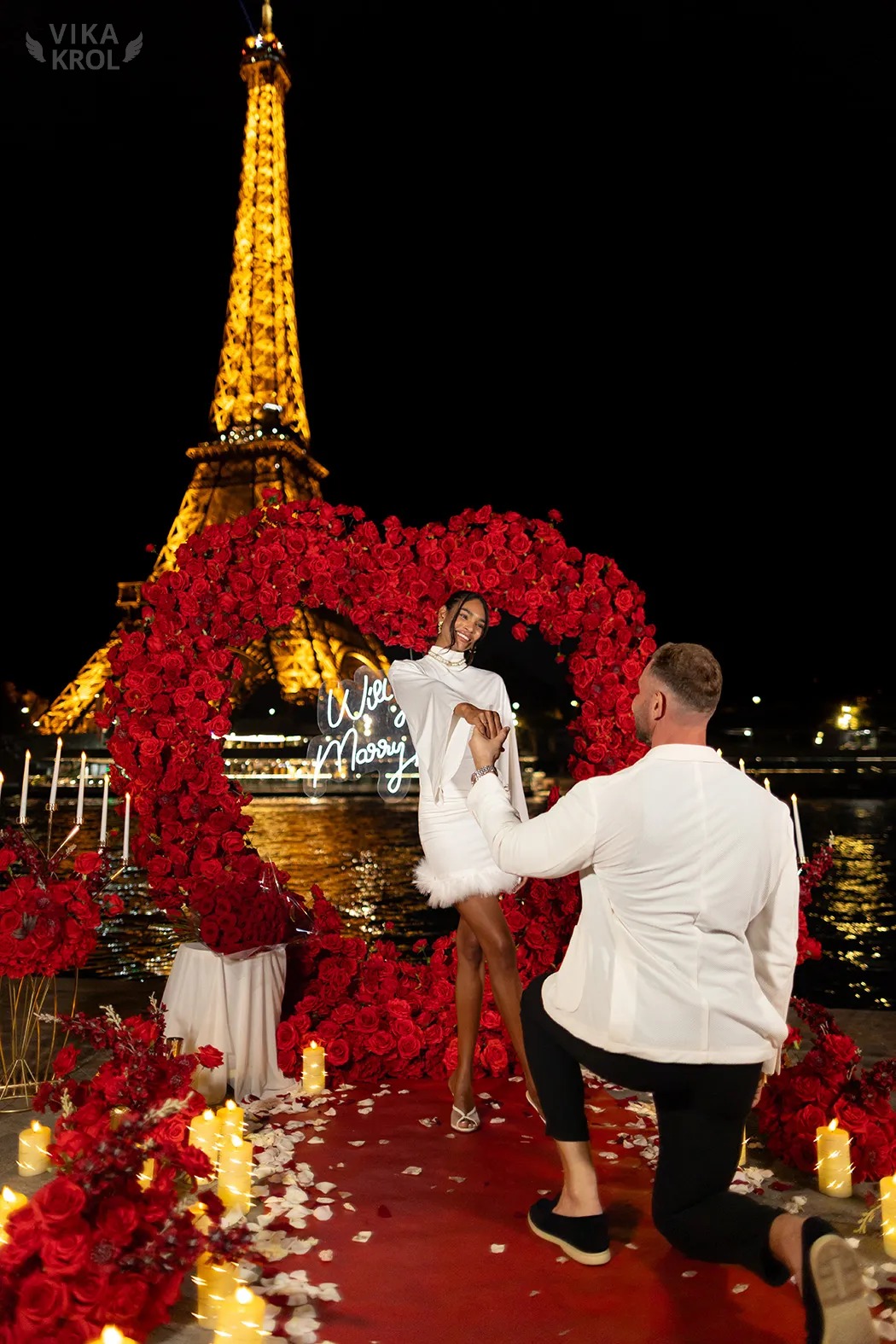 Paris proposal idea decoration